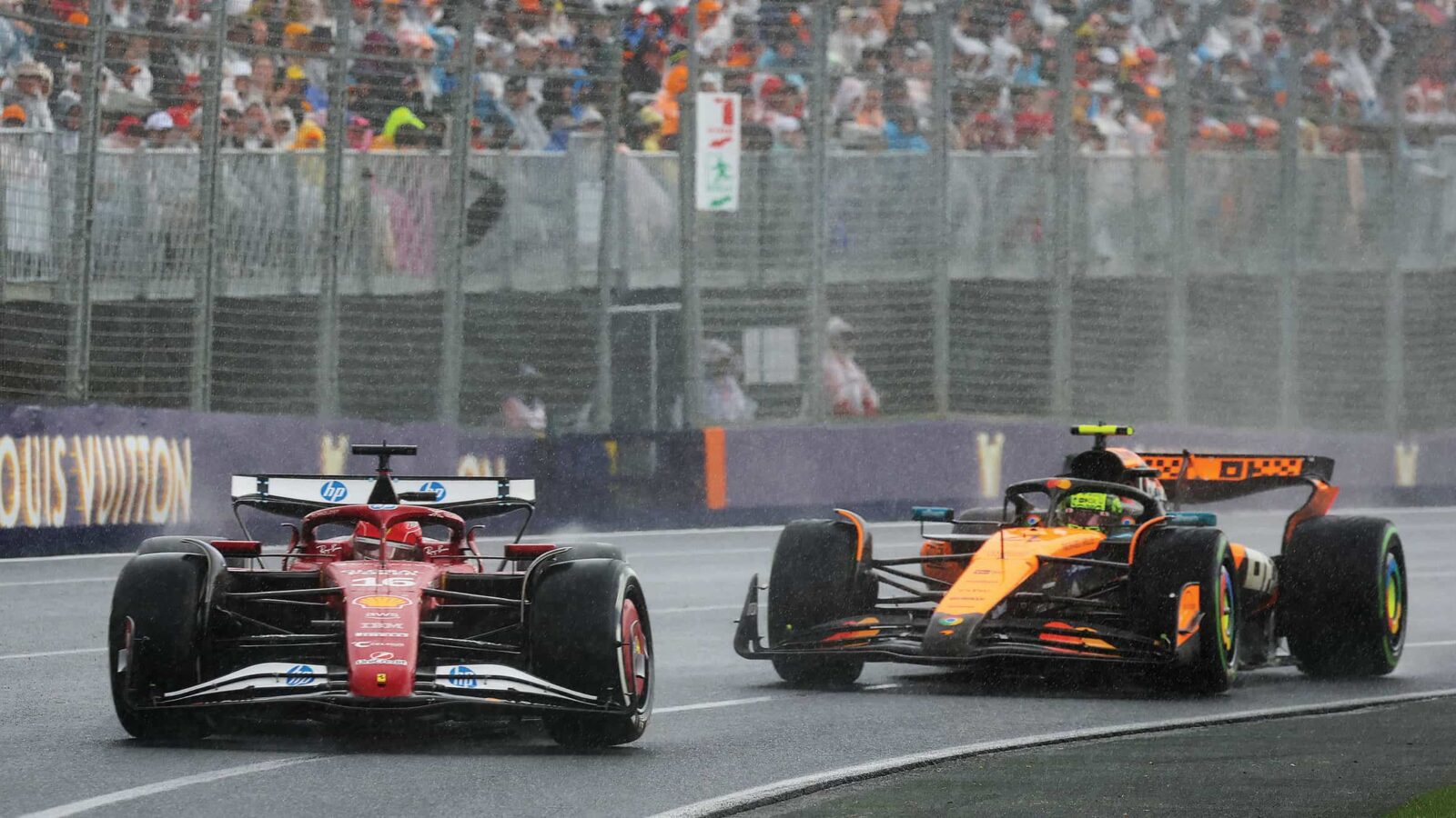 Charles Leclerc fights Ferrari