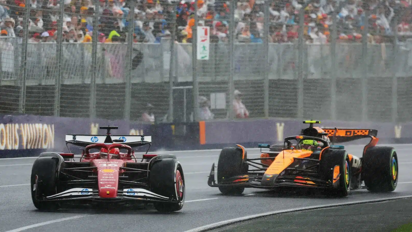 Charles Leclerc fights Ferrari