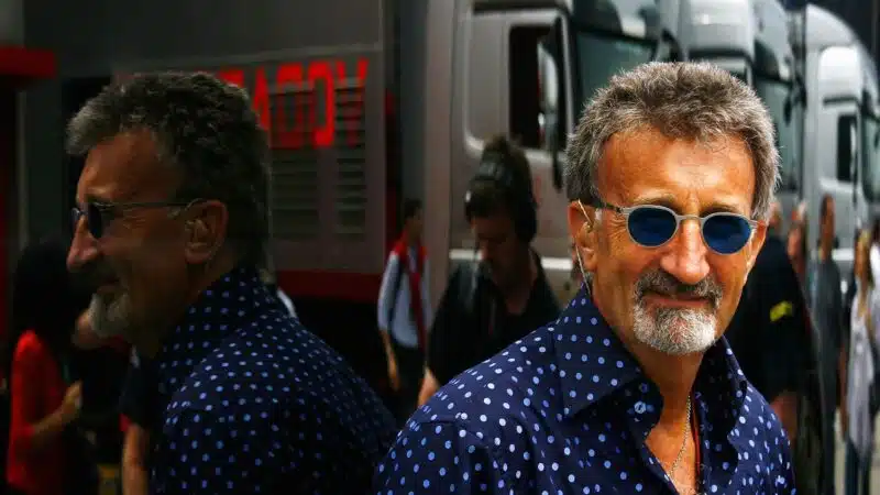 Eddie Jordan in F1 paddock