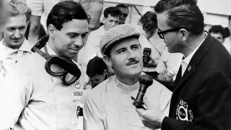Graham Hill and Jim Clark interview
