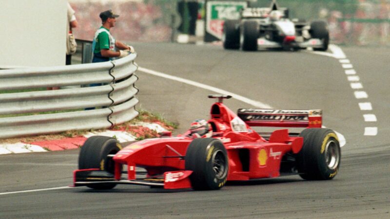 Michael Schumacher Ferrari 1998 Hungary