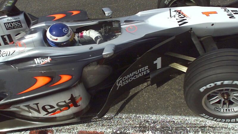 Mika Häkkinen McLaren-Mercedes-2000 Belgian GP