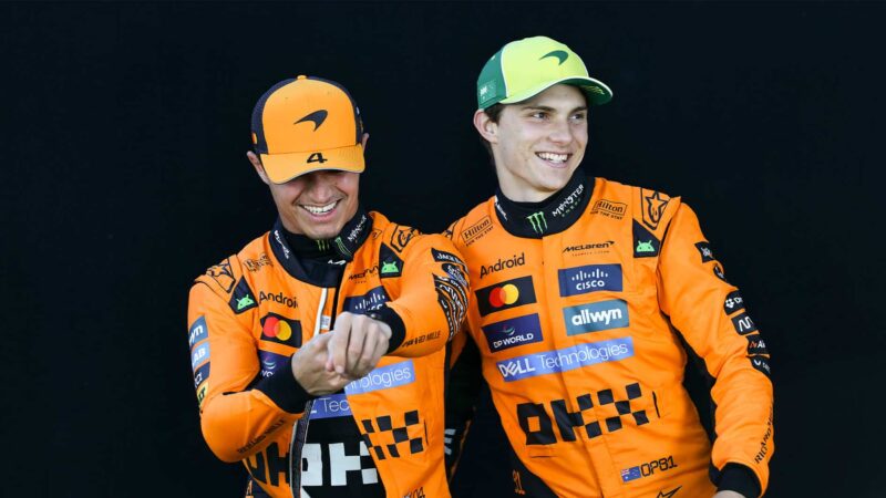 OSCAR PIASTRI LANDO NORRIS MCLAREN 2025 australian gp