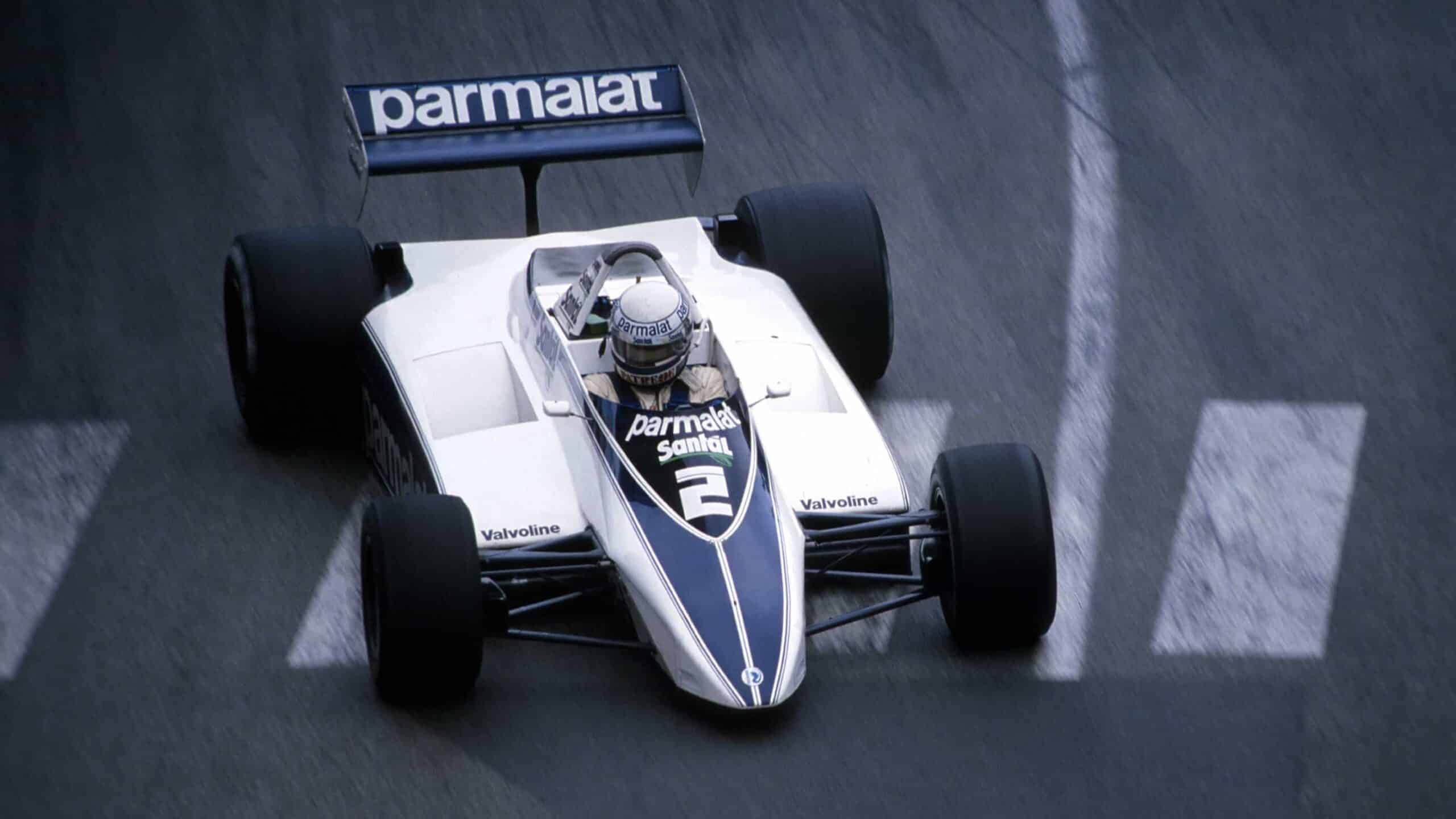 Riccardo Patrese on track 1982 Monaco GP Monte Carlo