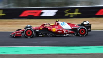 Lewis Hamilton (Mercedes) during the 2025 Japanese Grand Prix in Suzuka