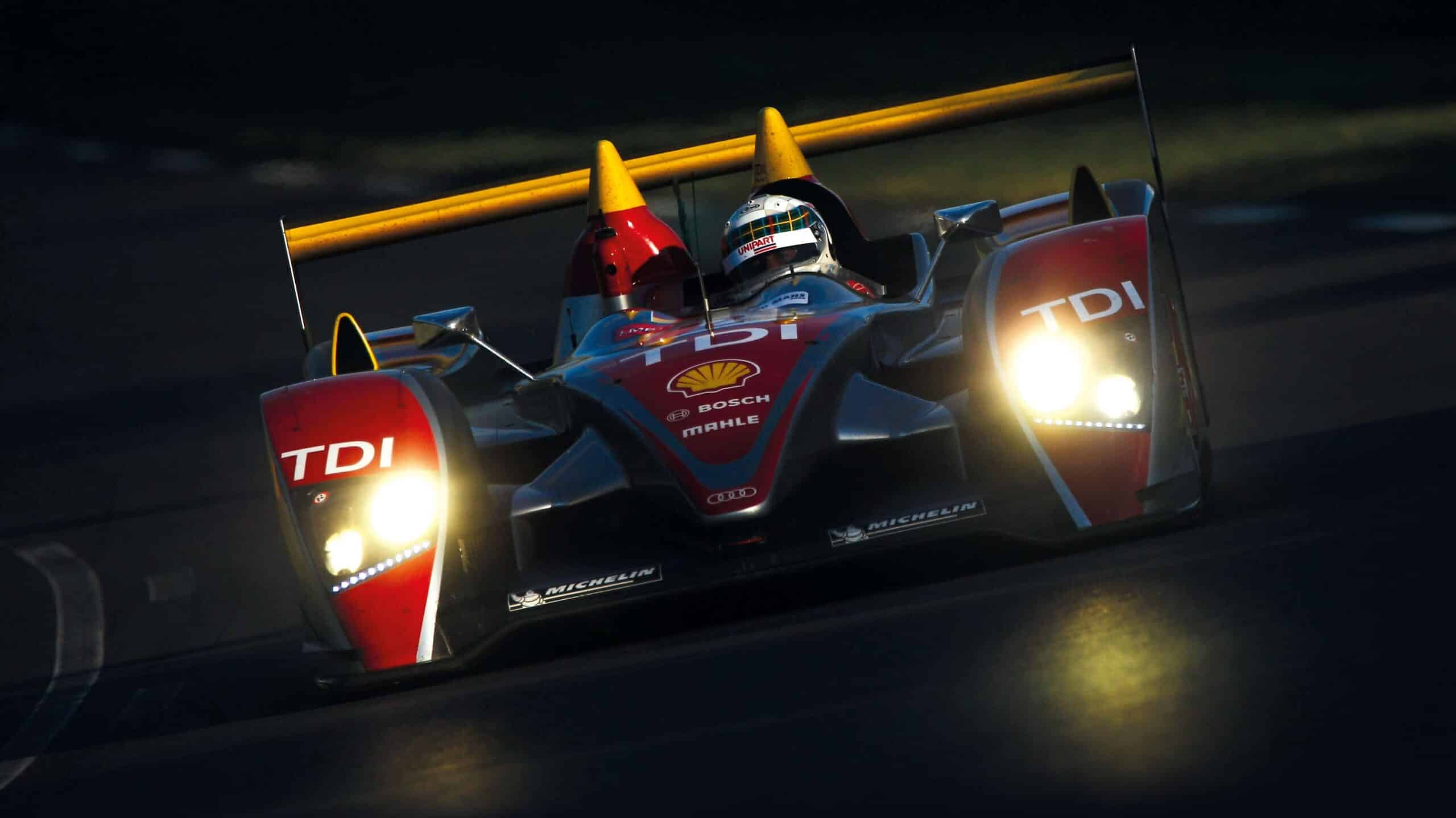 Allan McNish behind the wheel