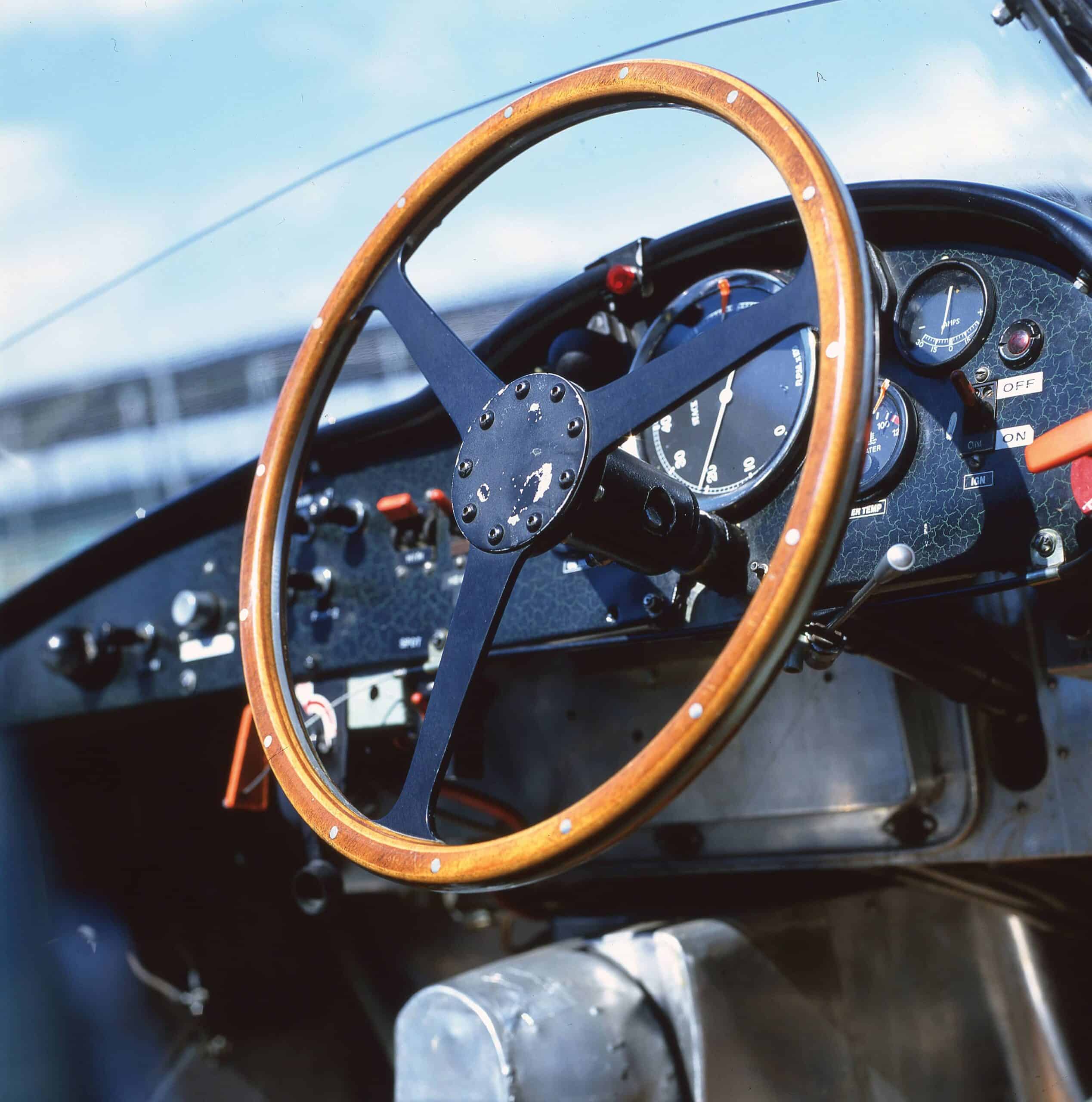 Aston Martin DBR1 steering wheel