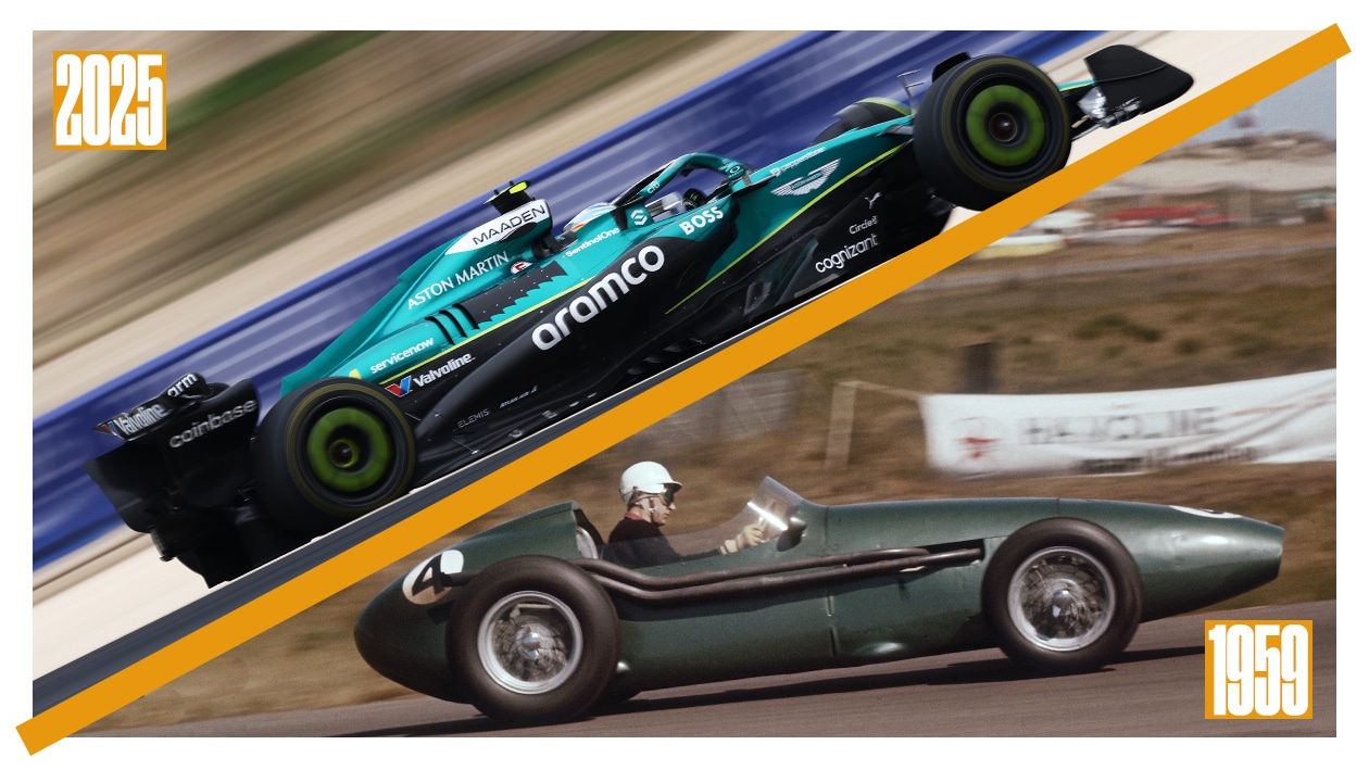 Aston Martin livery comparison