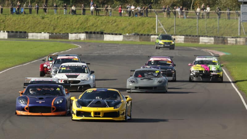Castle Combe race action