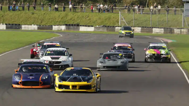 Castle Combe race action