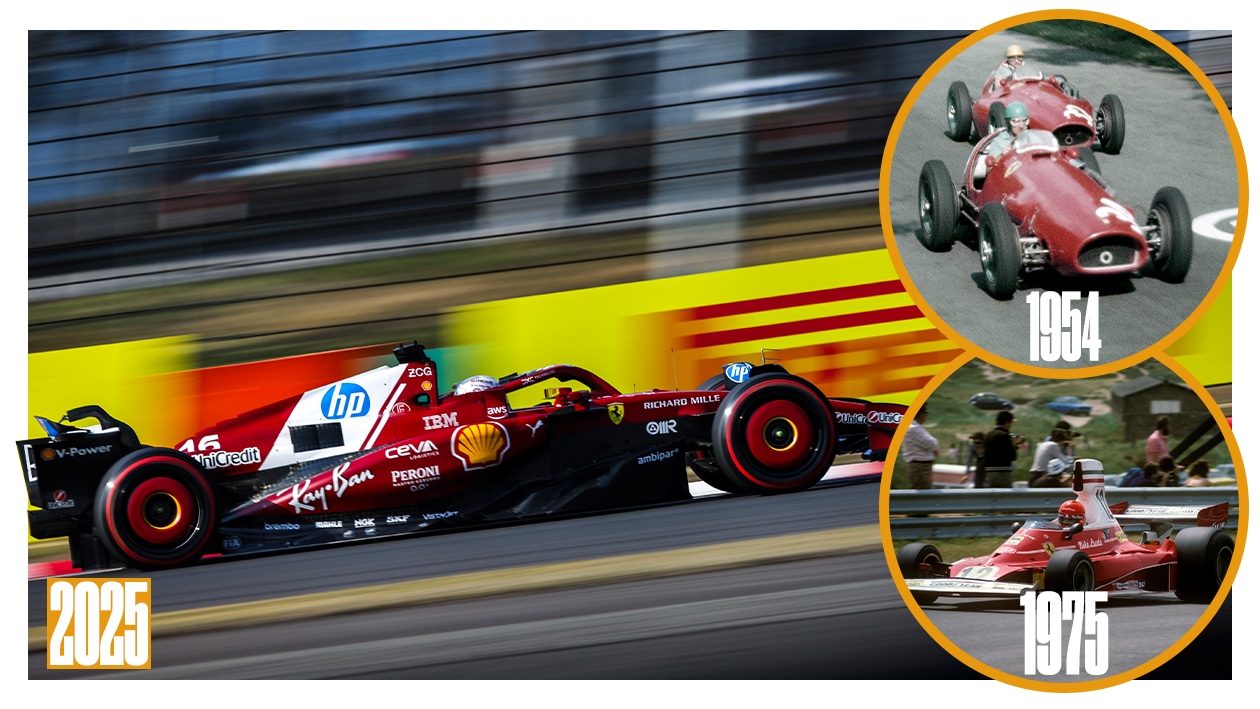 Ferrari livery comparison