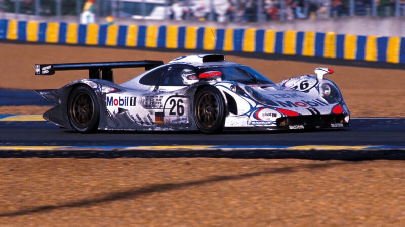 Capping the dominance: the 911 GT1-98 scored Porsche’s 16th Le Mans win, and last until the 919 Hybrid came of age in 2015.