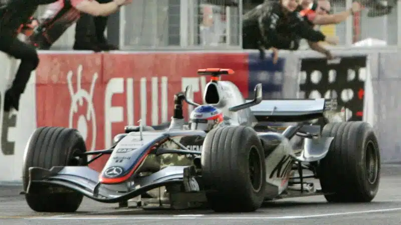 Kimi Raikkonen McLaren 2005 Japanese GP