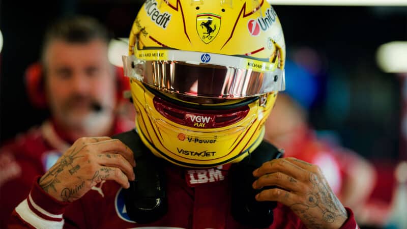 Lewis Hamilton Ferrari 2025 Sudi Arabian GP