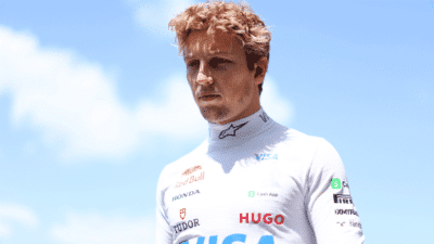 Liam Lawson for Racing Bulls at Suzuka