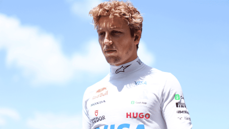 Liam Lawson for Racing Bulls at Suzuka