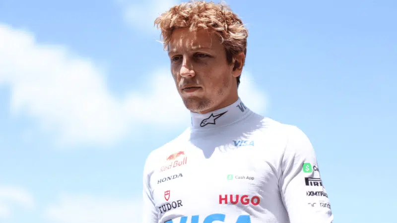 Liam Lawson for Racing Bulls at Suzuka