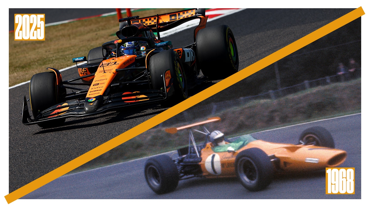 McLaren livery comparison