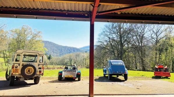 Reckon you could service all of these cars and have always fancied living on the Welsh border?