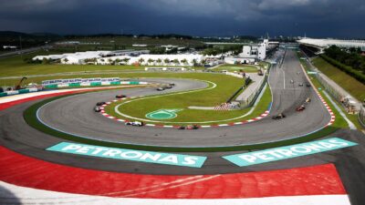 Start of 2009 Malaysian Grand Prix