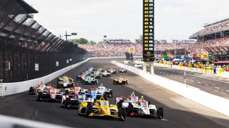 2024 Indianapolis 500 start