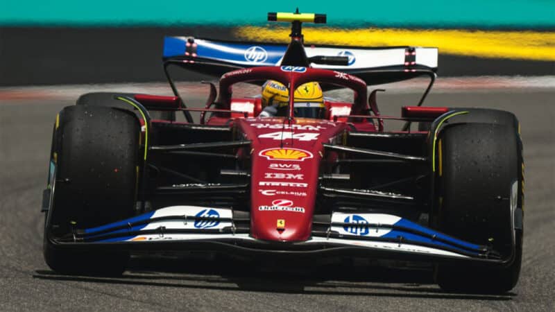 Ferrari Lewis Hamilton Miami 2025