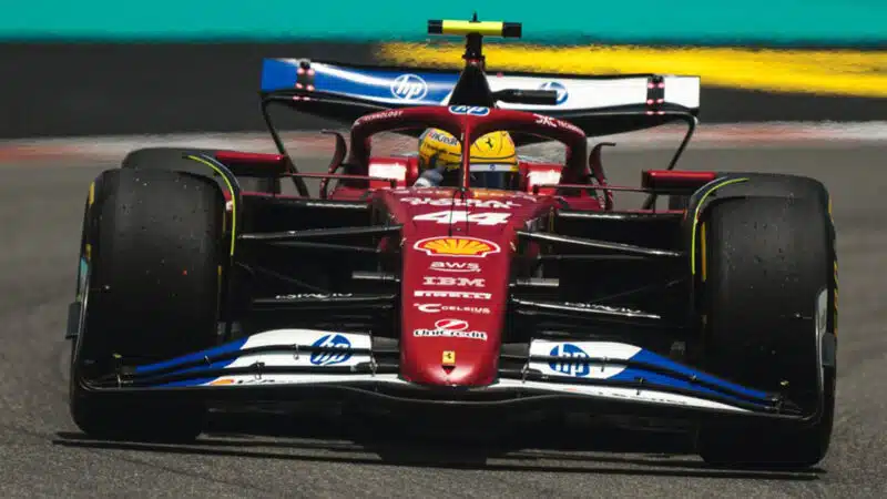 Ferrari Lewis Hamilton Miami 2025