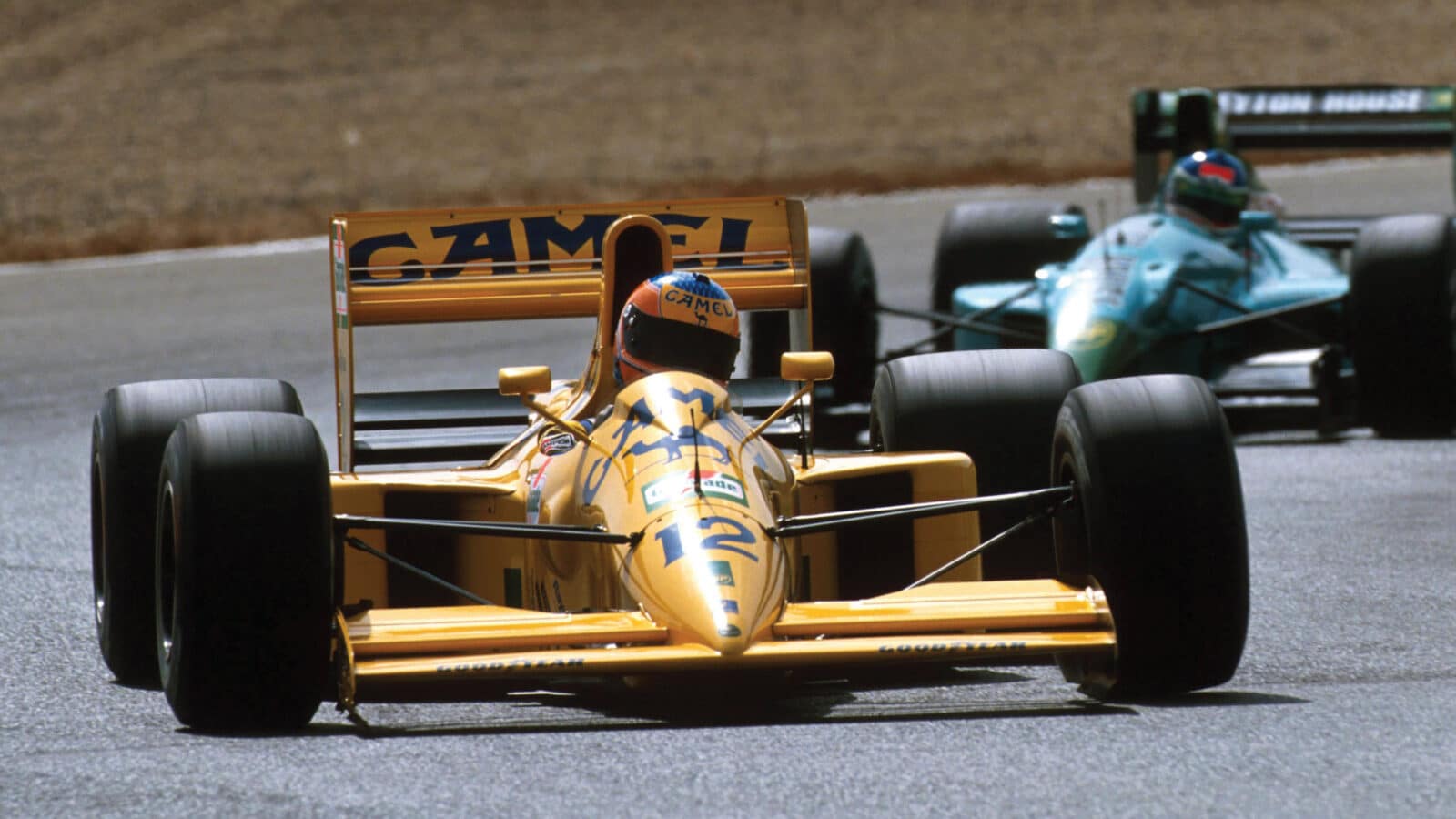 Martin Donnelly crashed his Lotus at the high-speed Turn 14 during qualifying here at the 1990 Spanish GP