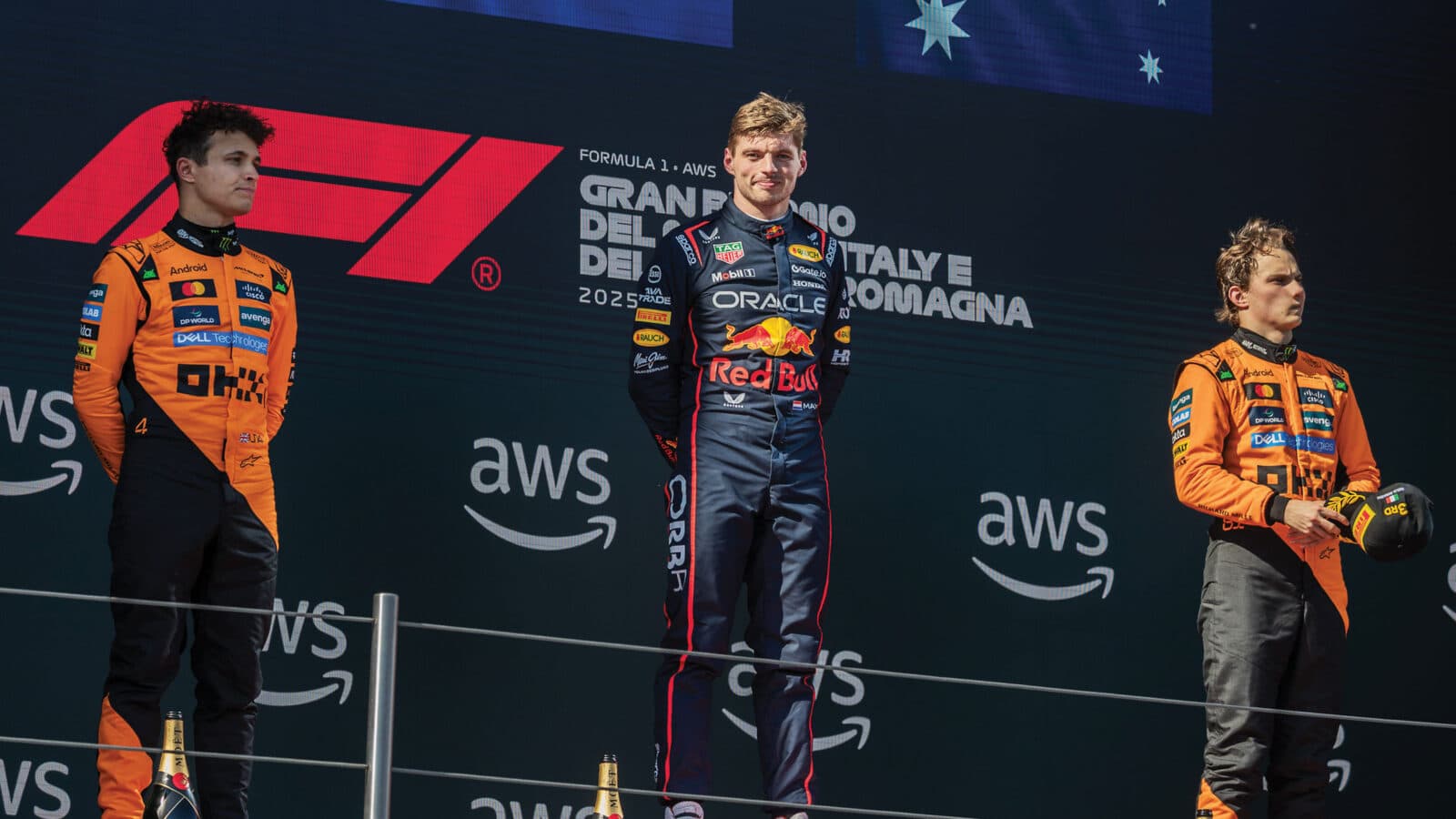 At Imola, Max returned to lofty heights and remains in contention against the McLaren pair