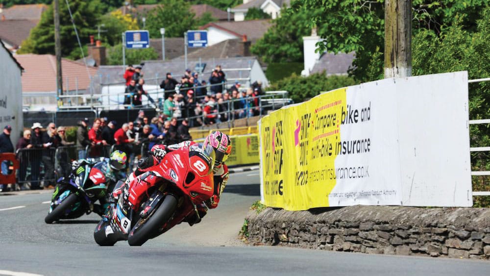 Davey Todd took his first Isle of Man TT win last year in the three-lap Superstock Race 1