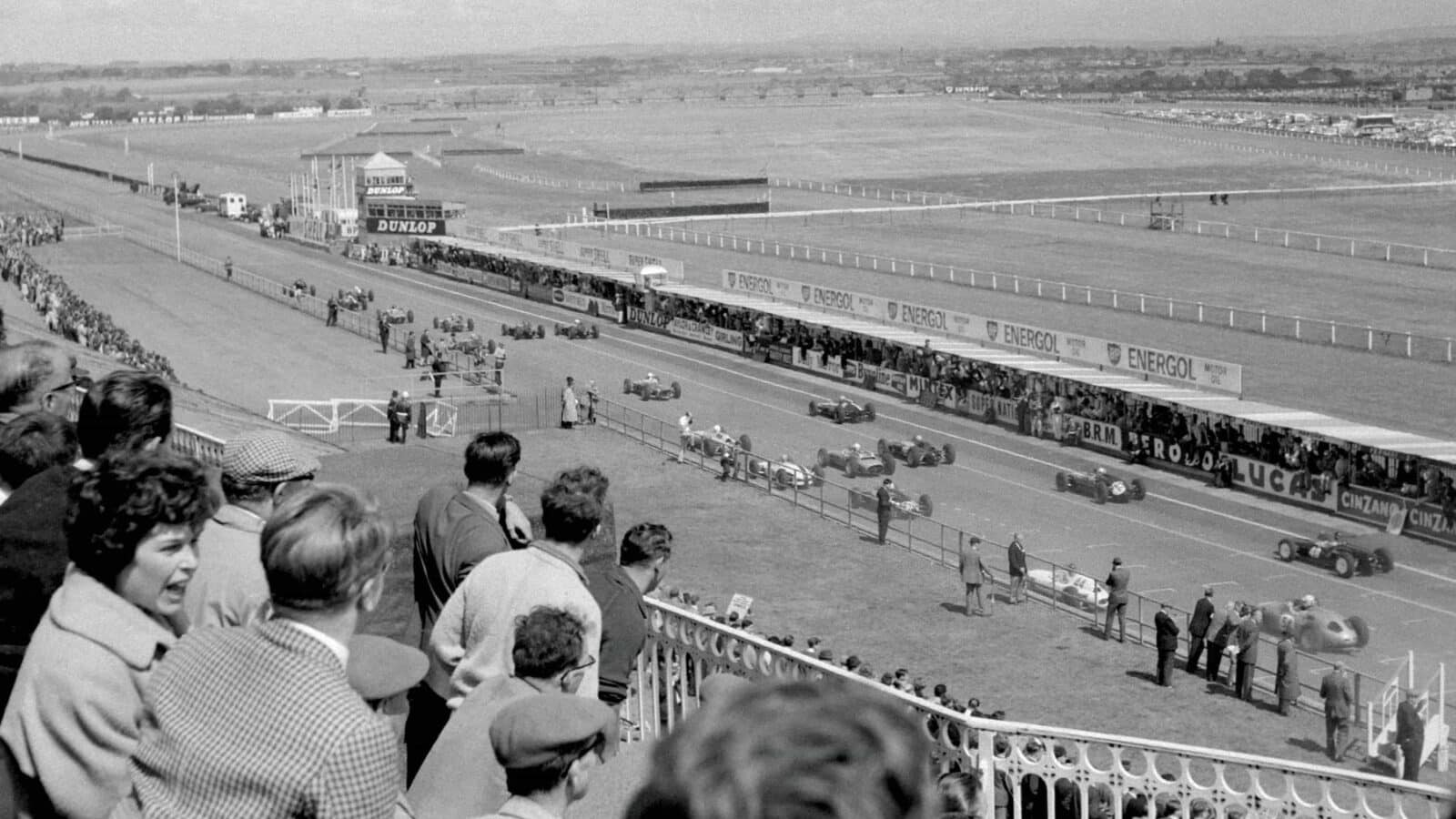 Aintree race start 1955