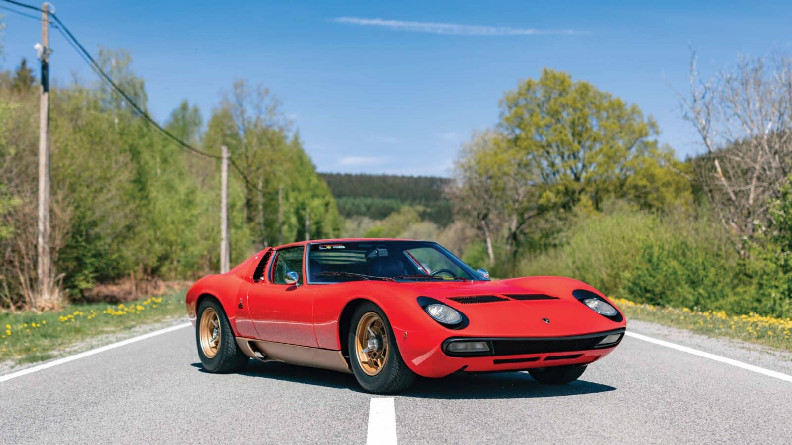 1971 Lamborghini Miura P400 SV