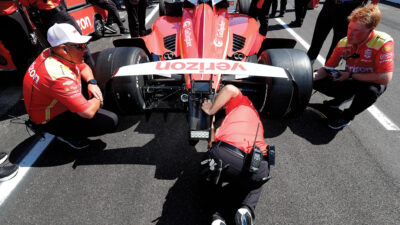 In the Indy 500, Penske’s Will Power and Josef Newgarden will start from the back
