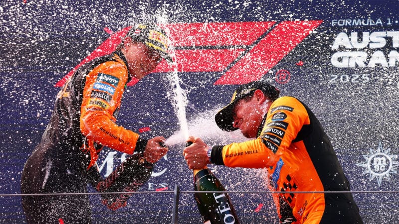 Lando Norris McLaren 2025 Austrian GP