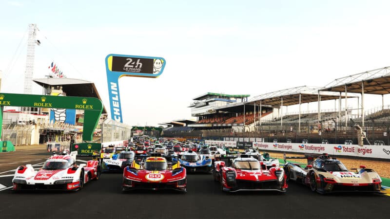 Le Mans track guide start