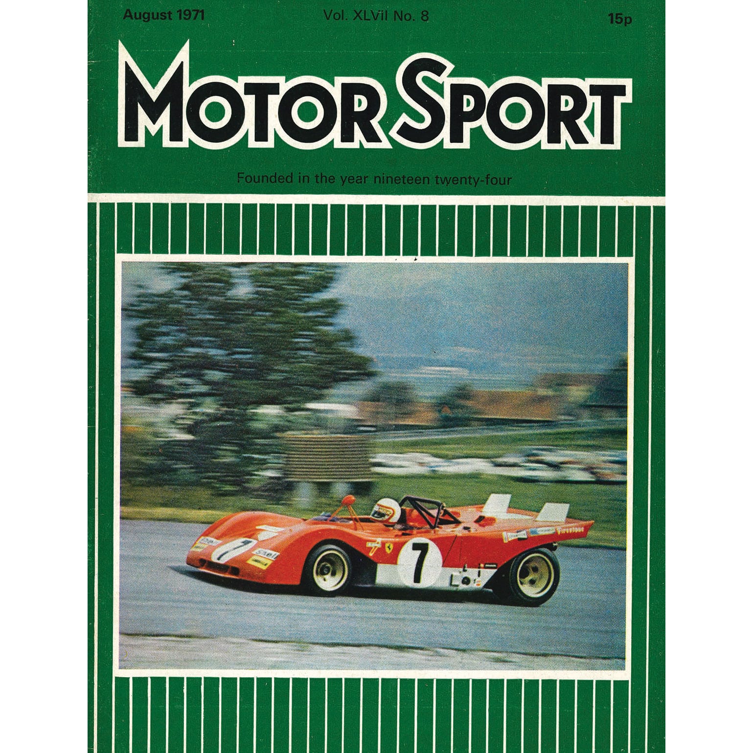 Motor Sport Magazine August 1971