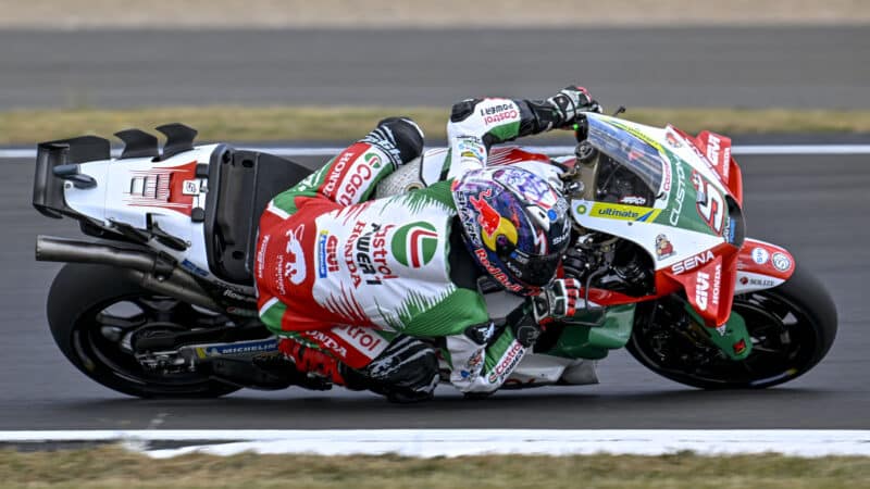 Zarco rides to second place at Silverstone – the RC13V uses downforce aero inspired by Aprilia and Ducati. That’s how MotoGP works: copy, then try to improve