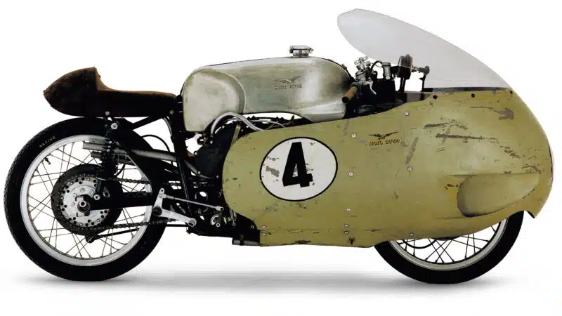 1956 Moto Guzzi 500cc V8 motorbike