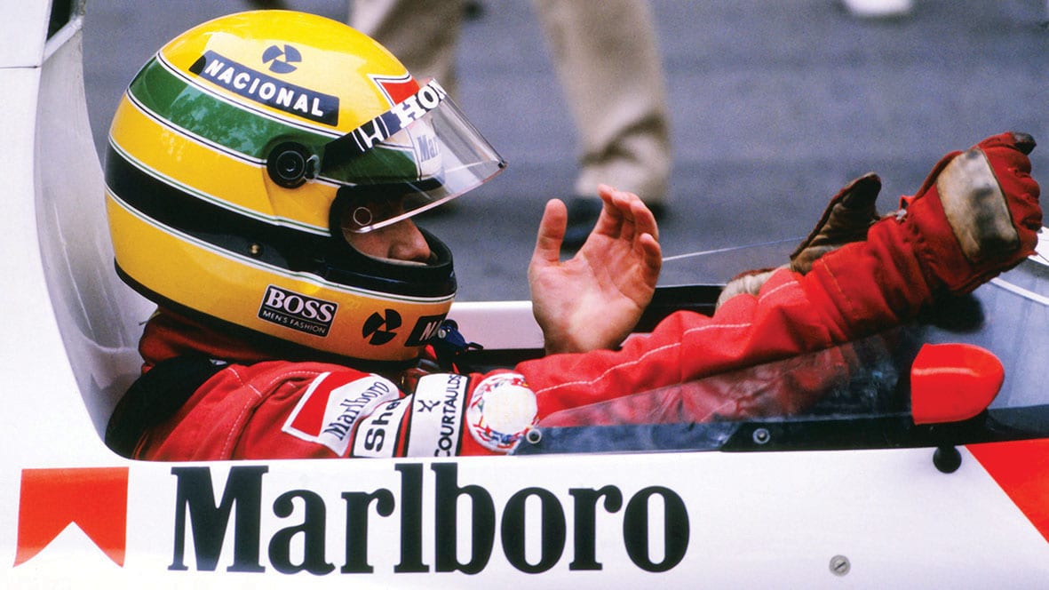 Ayrton Senna Glove Michael R Hewett