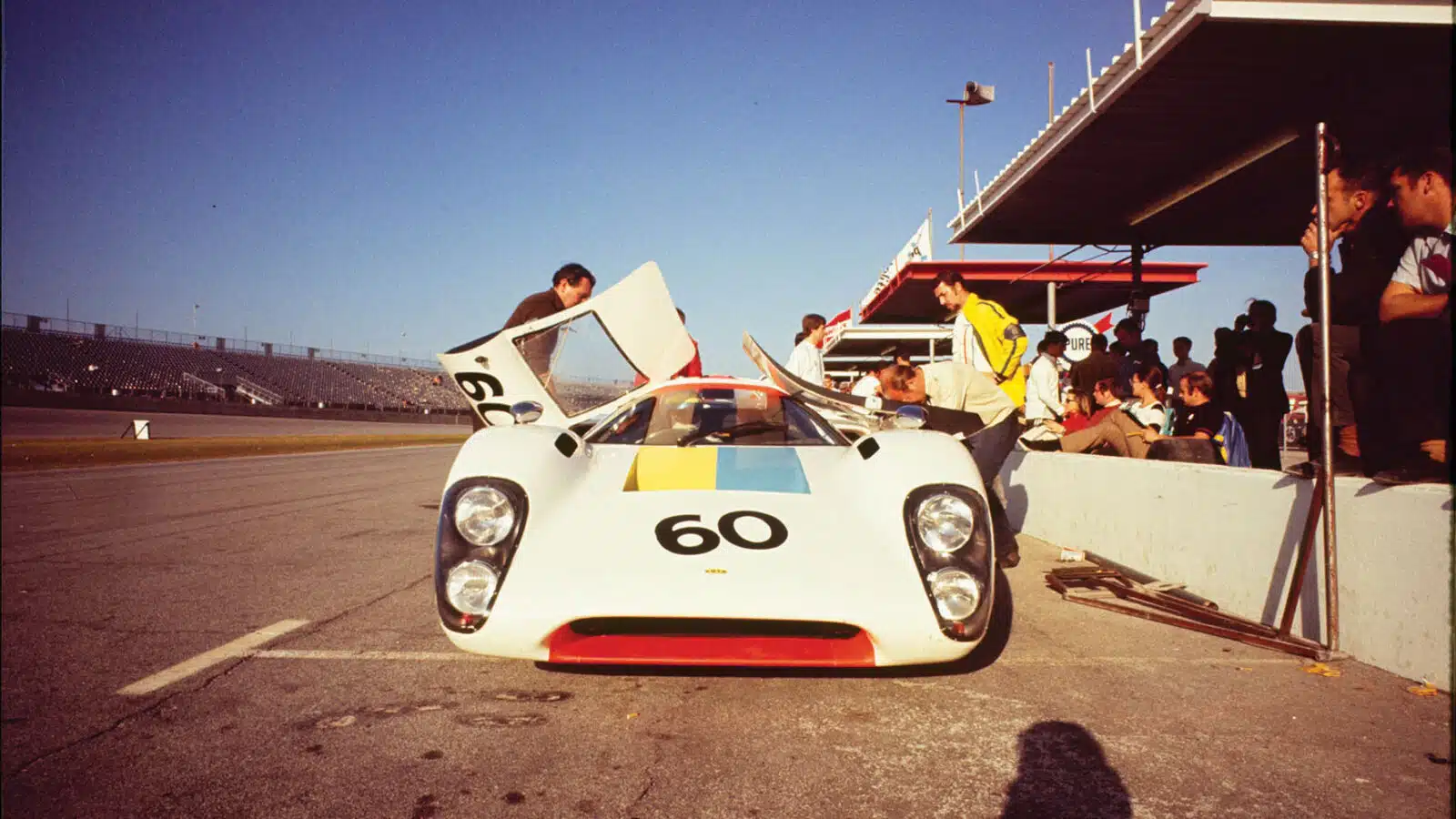 Norinder and Jo Bonnier’s ’69 Daytona 24 Hours T70 sported Swedish shades