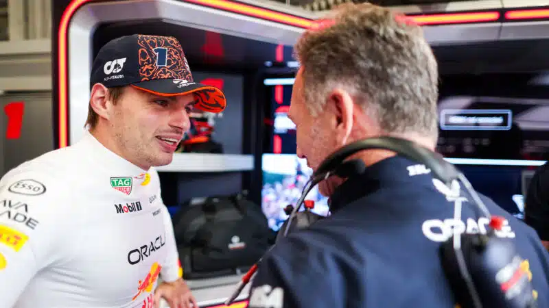 Max Verstappen Christian Horner Red Bull