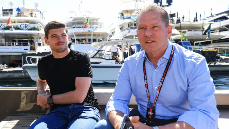 Max Verstappen Jos Verstappen 2025 Monaco GP