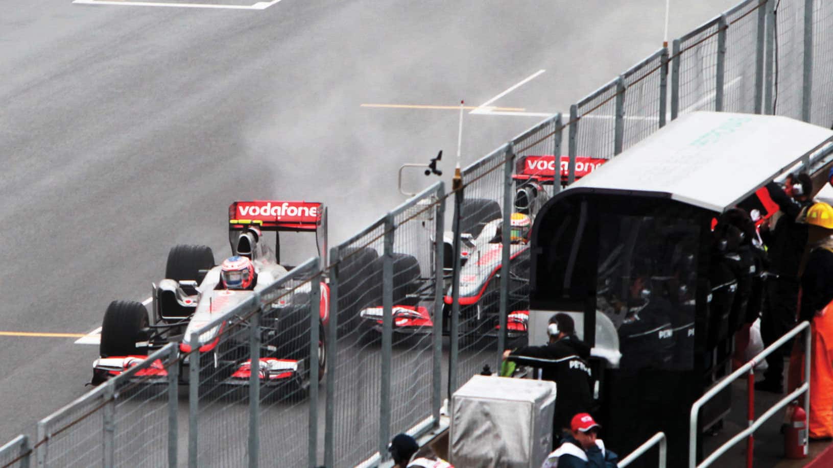 McLaren Crash in canada