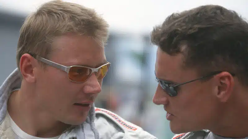Mika Hakkinen David Coulthard McLaren 2000