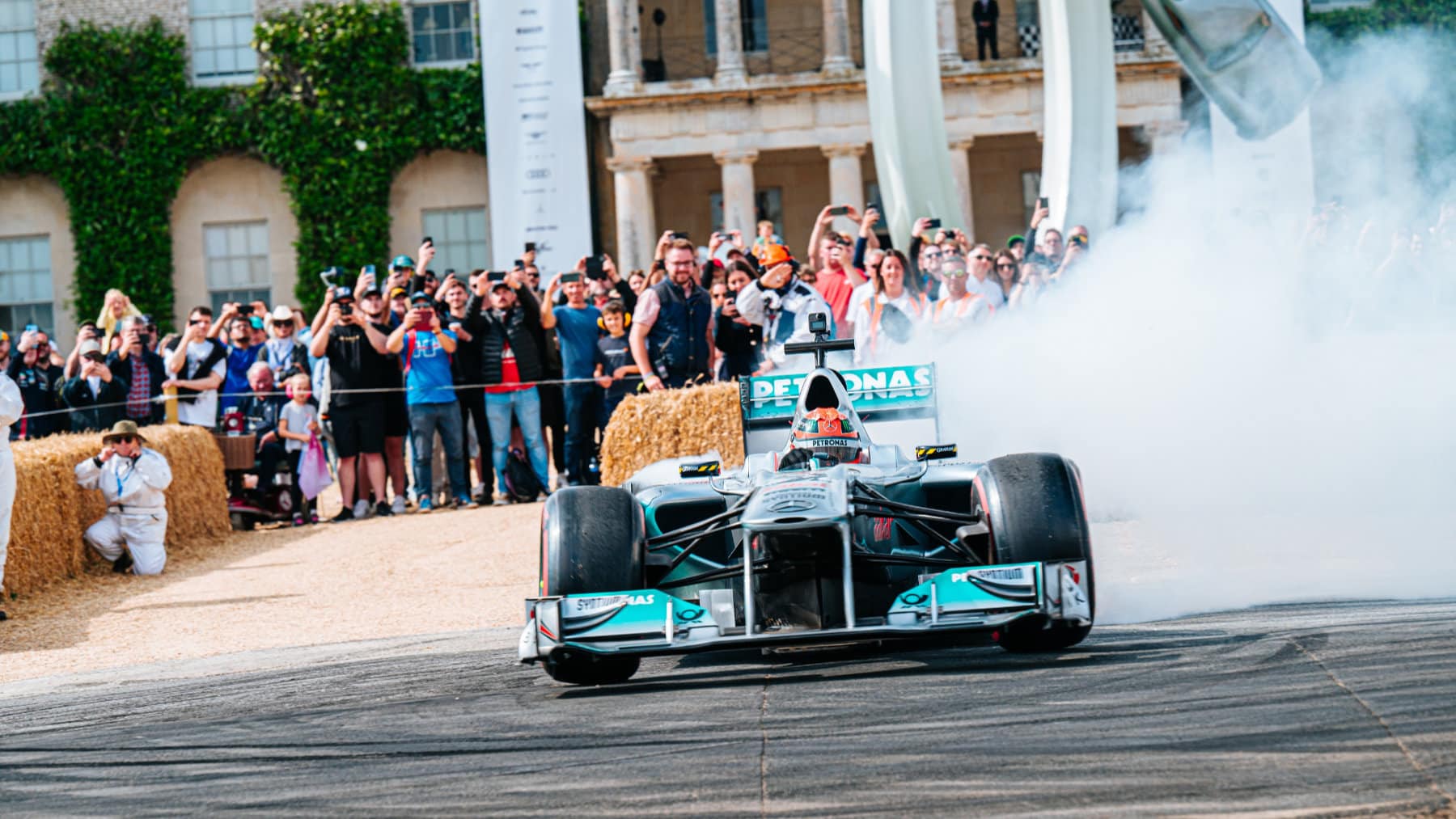 On-track action at the 2023 Festival of Spee