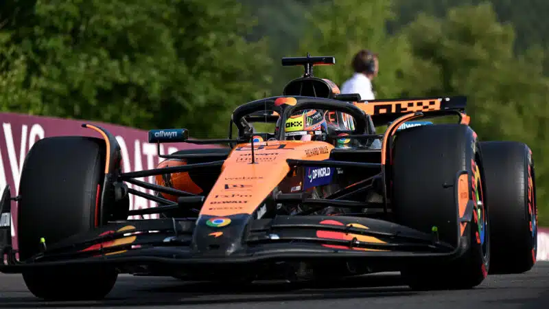 Oscar Piastri McLaren 2025 Belgian GP