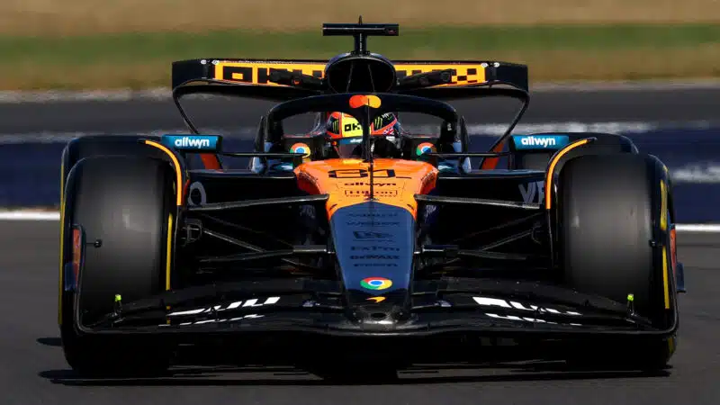 Oscar Piastri McLaren 2025 British GP