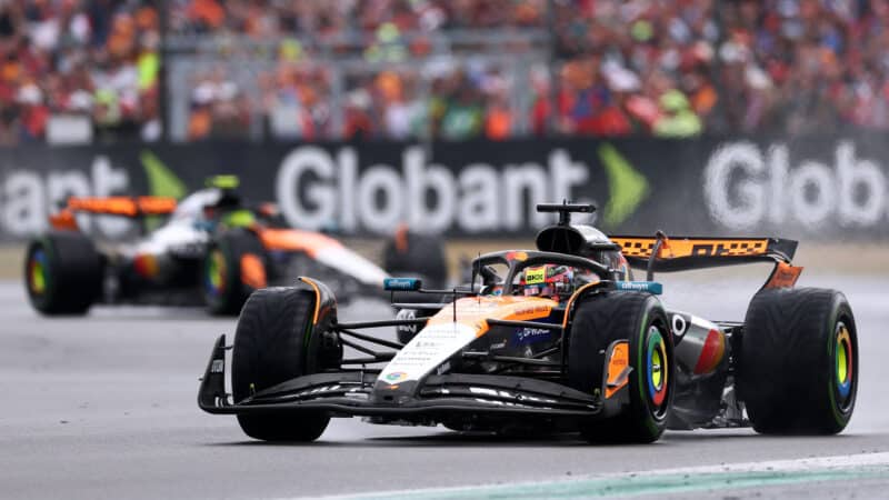 Oscar Piastri McLaren2025 British GP Silverstone
