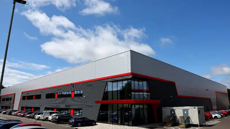 Silverstone building of Cadillac F1 team