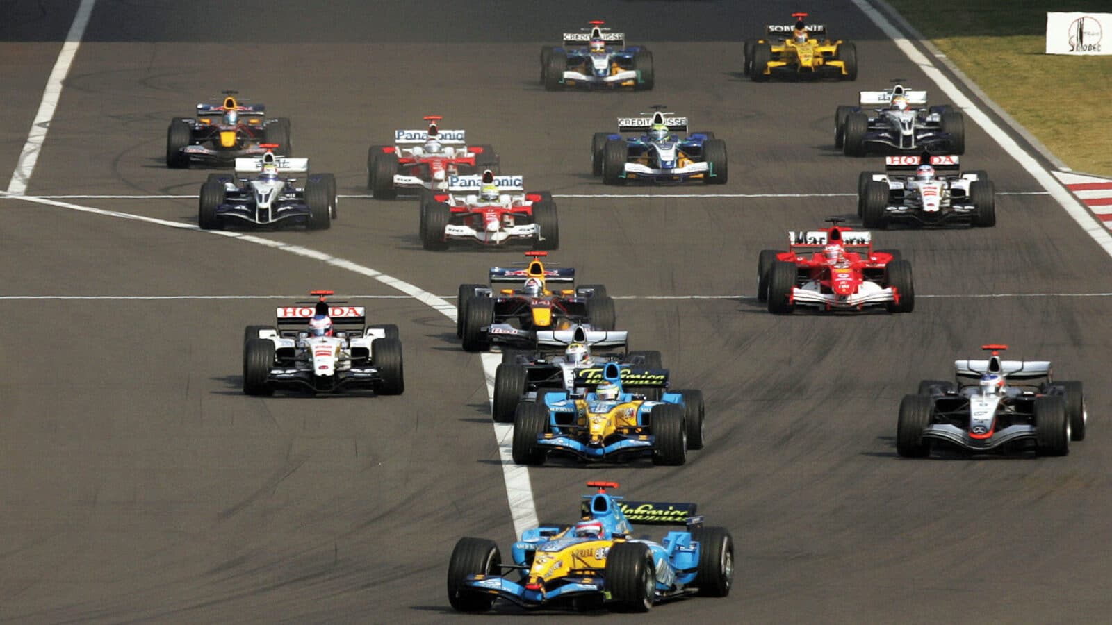 The Chinese GP in 2005 Formula 1